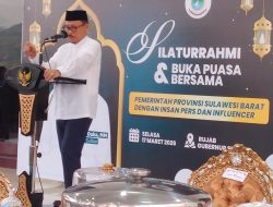 Silaturrahmi Dan Buka Puasa Bersama Pemprov SULBAR Dengan Insan PERS Dan influencer