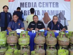 Polresta Mamuju Ungkap Praktik Penimbunan Dan Penjualan Tabung LPG Subsidi Tanpa Ijin