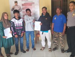 Kasus Penganiayaan Di Wilayah Hukum Polsek Kalukku, Berujung Danai Kedua Bela Pihak Saling Memaapkan