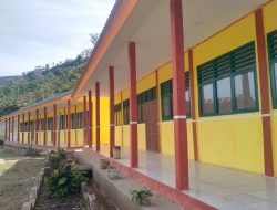 Rehabilitasi 5 Ruang Kelas Dan Toilet SDN 007 Panetean Rampung, Bangunan Kini Tampak Lebih Baik
