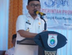 Safari ramadhan di mesjid raya mambi,gubernur Sulbar ajak perkuat sinergi umat