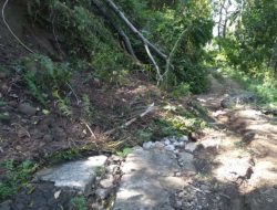 Infrastruktur jalan menuju desa passembuk memprihatinkan warga harap perhatian pemerintah