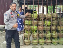 Polresta Mamuju Pastikan  Ketersedian Dan Ketepatan Sasaran LPG 3 Kg Bersubsidi