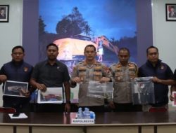 Polisi Gerebek Tambang Emas Ilegal Bonehau, 8 Pelaku Dan Ekskavator Diamankan