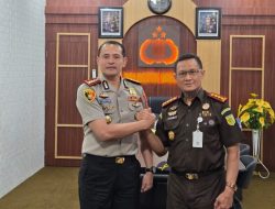 Perkuat Sinergi Penegakan Hukum, Kapolresta Terima Kunjungan Kajari Mamuju