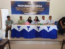 Musyawarah Desa Dan Rembuk Stunting TA.2027 Digelar Di Desa Tammejarra,
