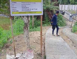 Pembangunan Jalan Rabat Beton Di Dusun Tanete Tingkatkan Akses Menuju Gedung Koprasi MERAH PUTIH